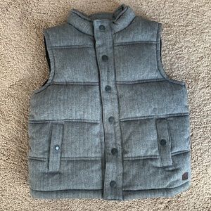 Janie & Jack grey vest size 3-4